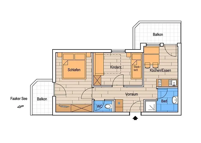 Petschnig 2 Appartement Drobollach am Faakersee